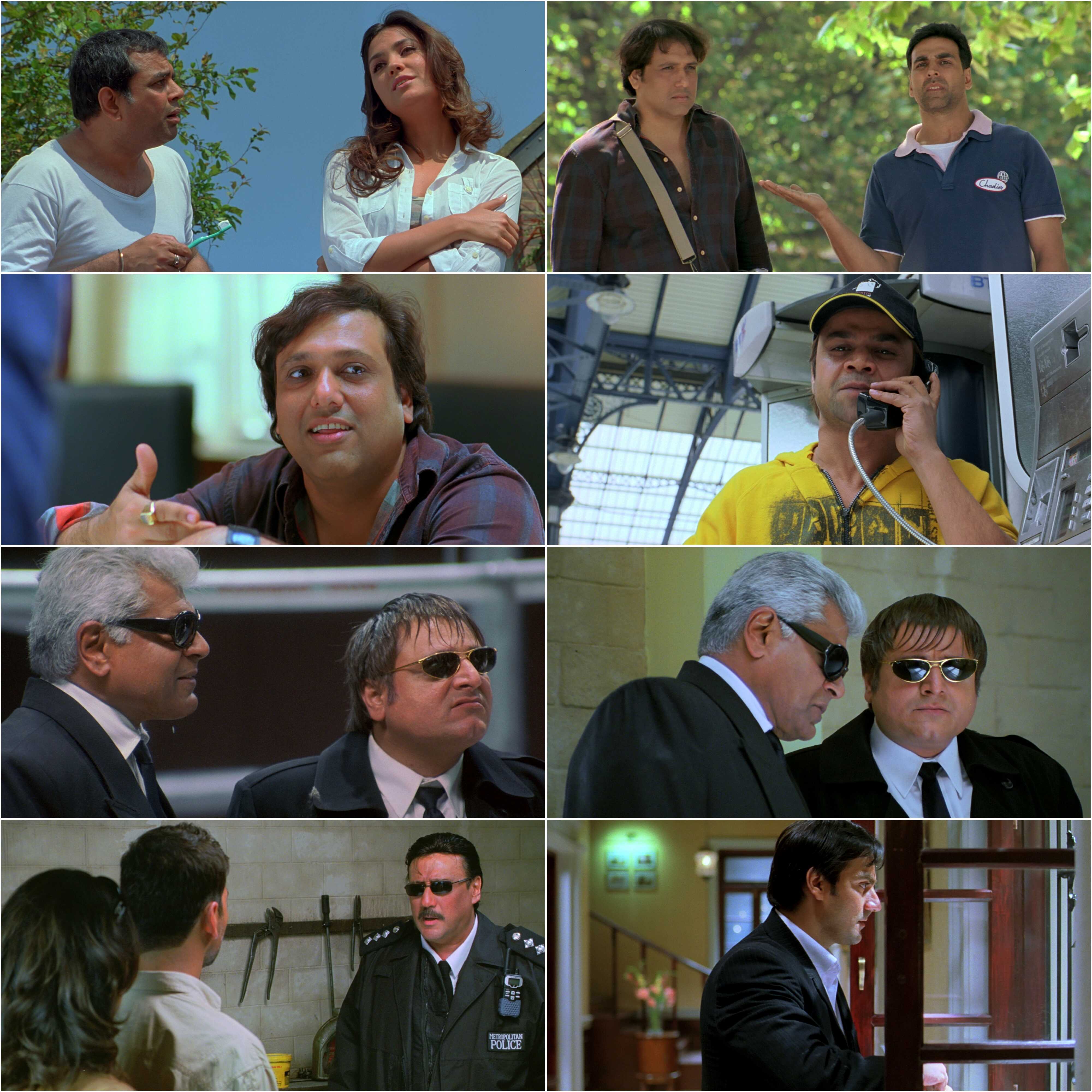 Bhagam Bhag (2006) Bollywood Hindi Movie BluRay HD ESub Screenshot