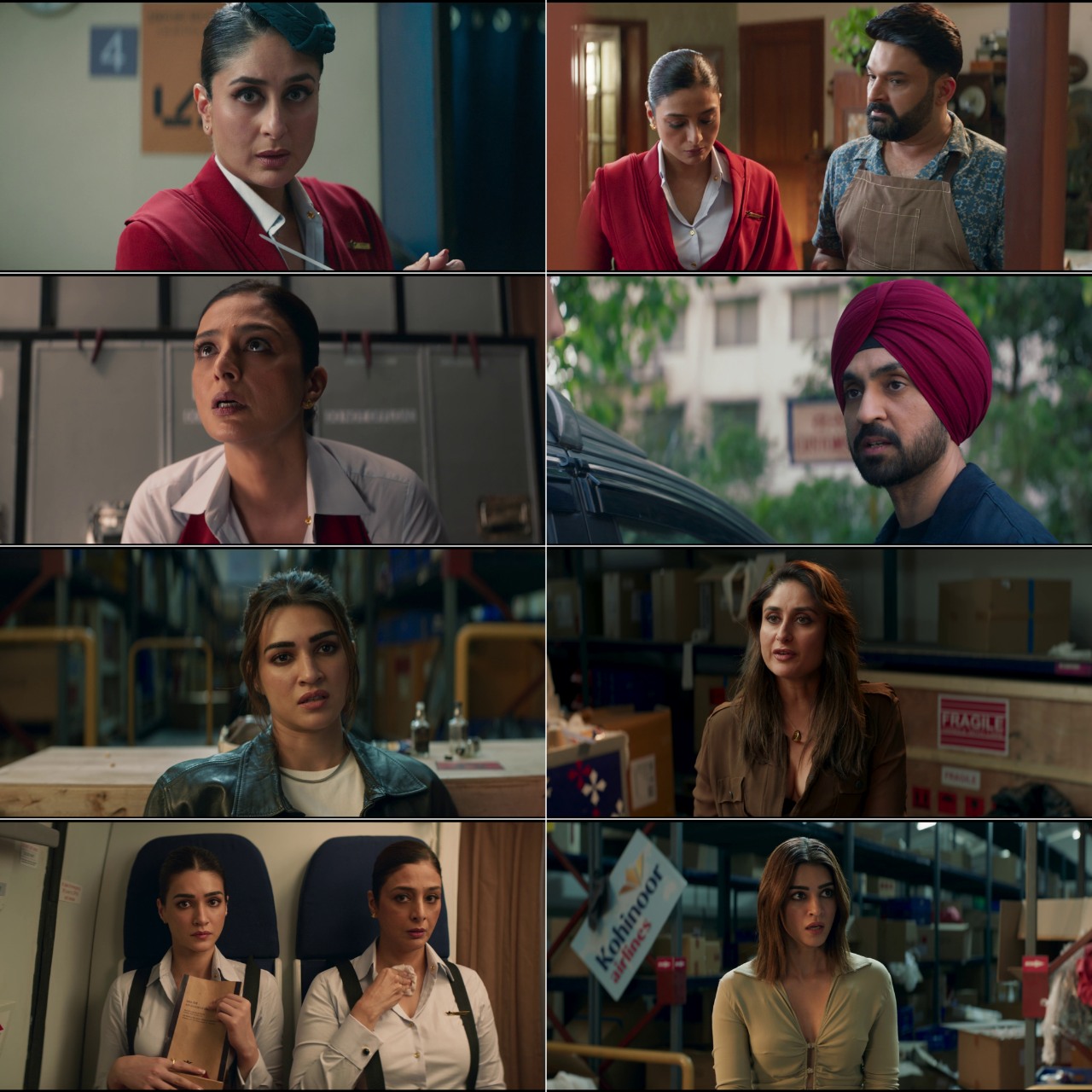 Crew (2024) Bollywood Hindi Movie HD ESub Screenshot