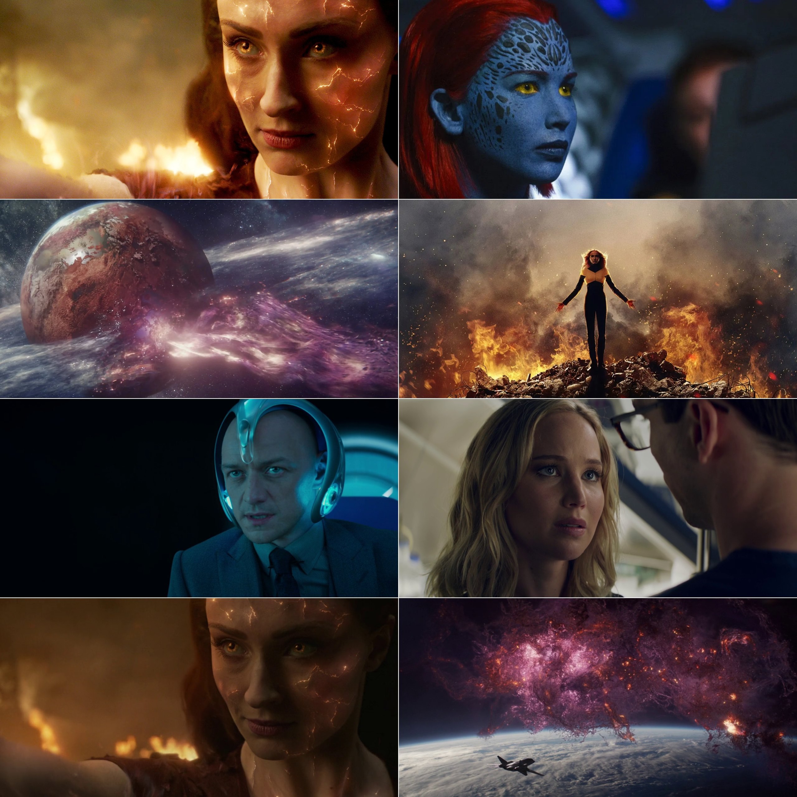 Dark Phoenix (2019) (Hindi + English) Dual Audio Hollywood Movie BluRay HD ESub Screenshot