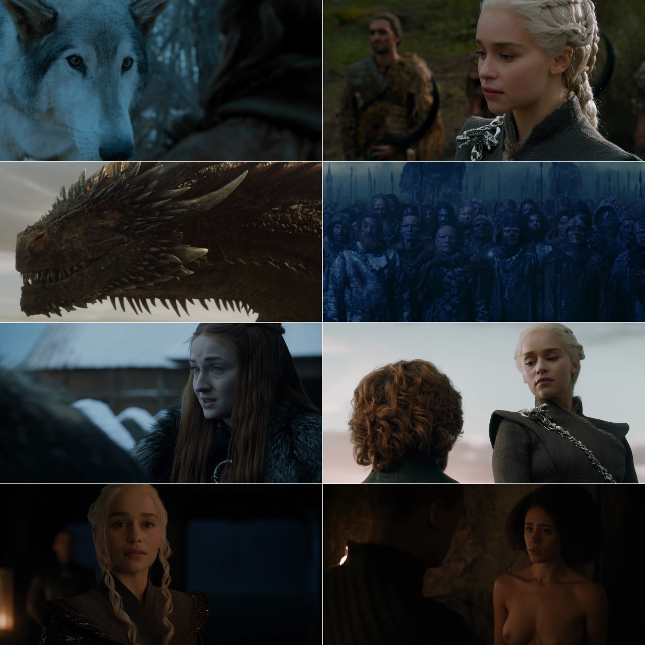 Game of Thrones S7 (2017) {Hindi +English} Dual Audio Completed Web Series HEVC BluRay ESub Screenshot