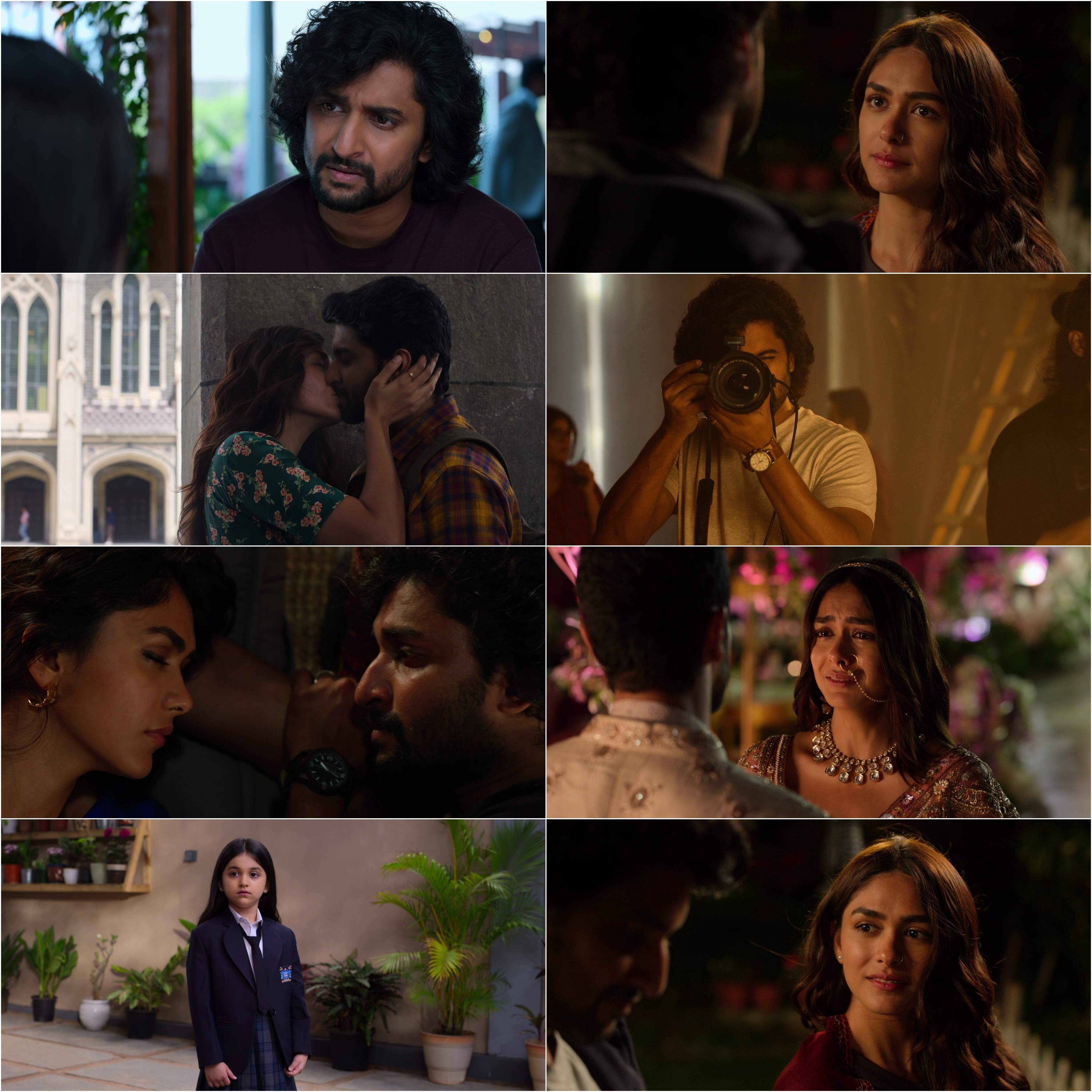 Hi Nanna (Hi Papa) (2023) (Hindi + Telugu) Dual Audio UnCut South Movie HD ESub Screenshot