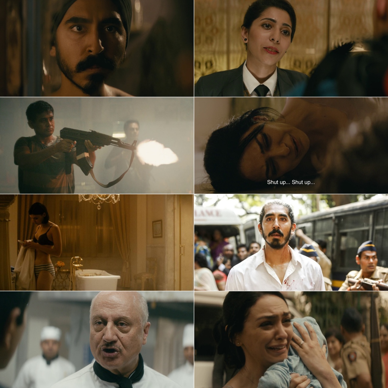Hotel Mumbai (2018) (Hindi + English) Dual Audio Bollywood Movie BluRay HD ESub Screenshot