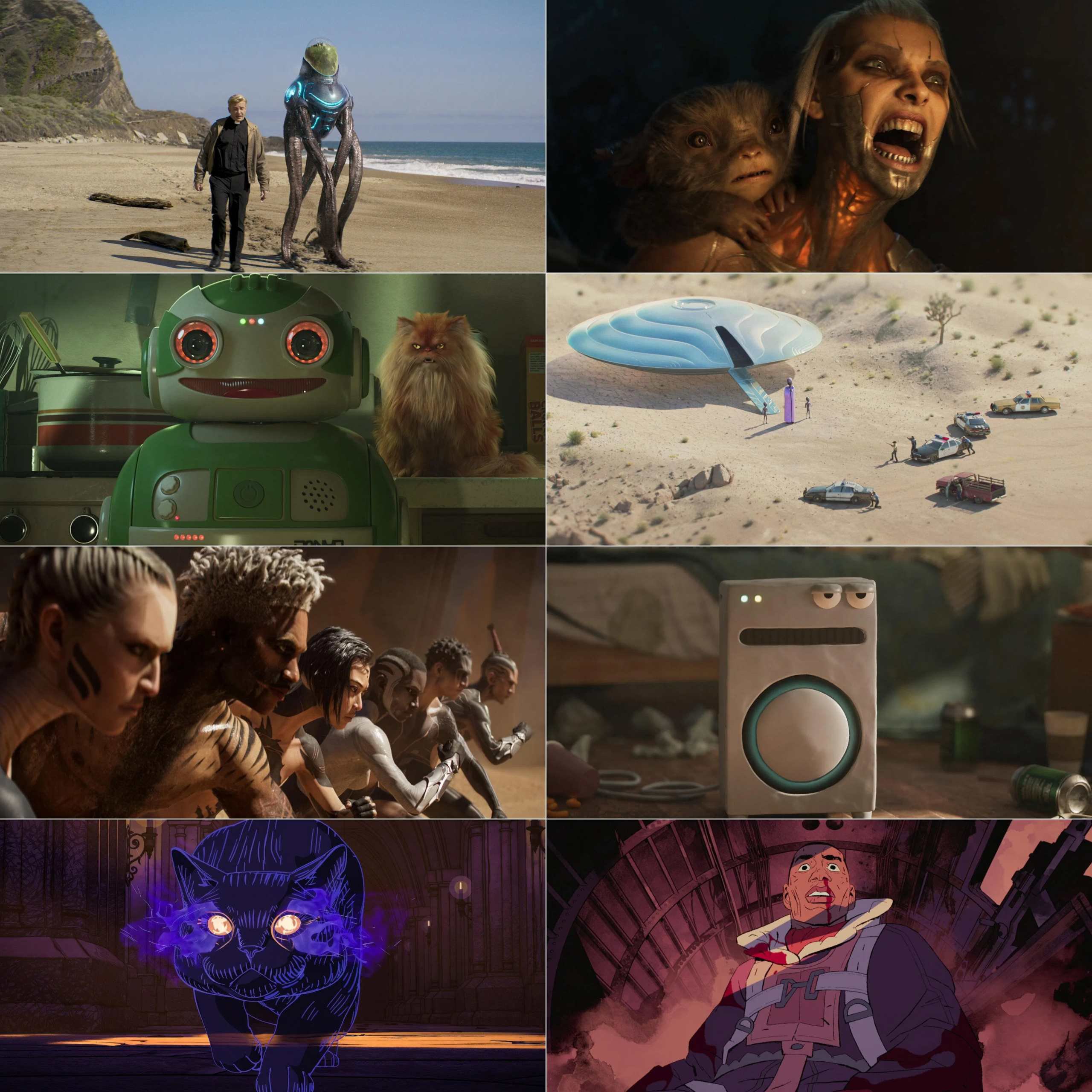 Love Death And Robots S04 (2025) (Hindi + English) Dual Audio Completed Web Series HEVC ESub Screenshot