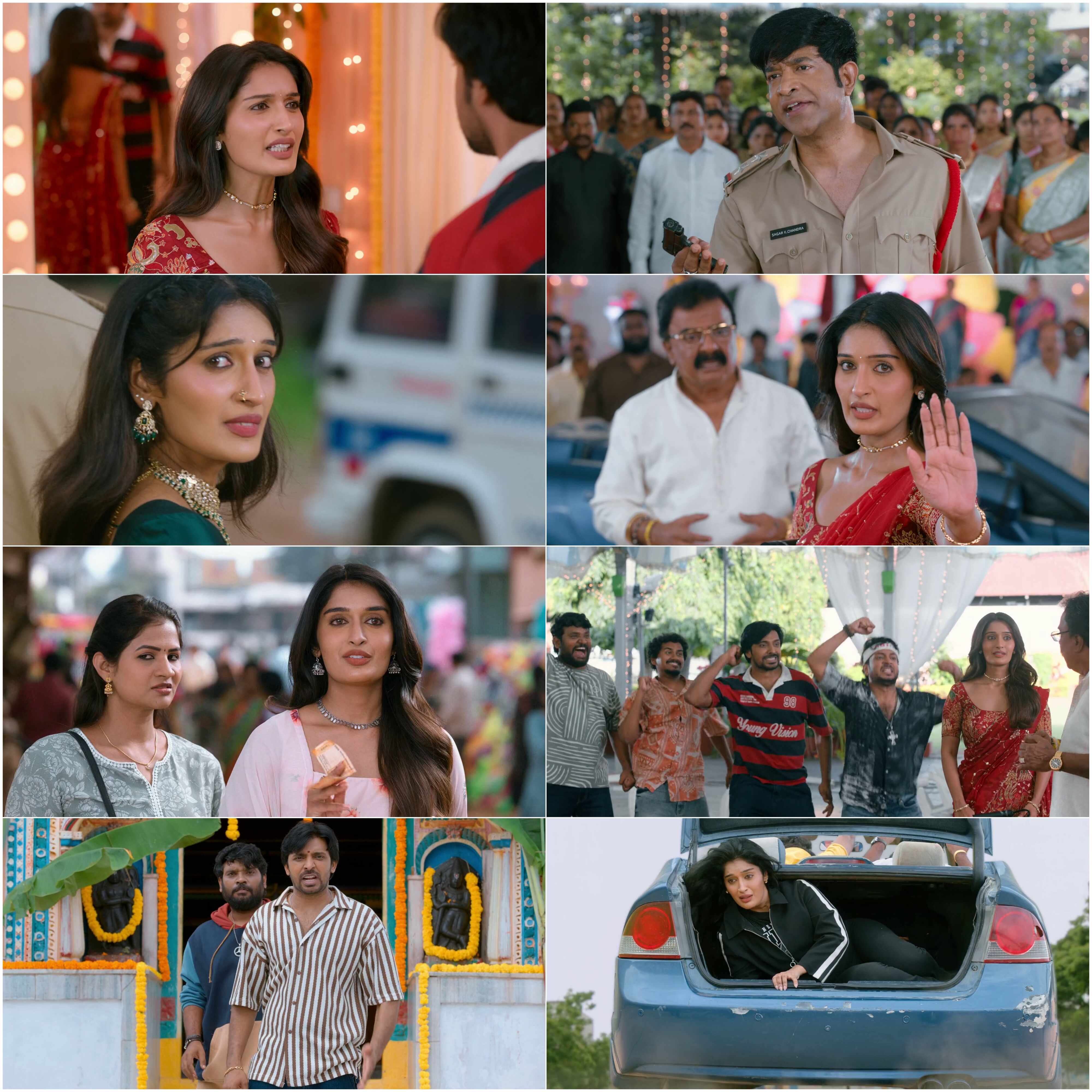 Mithra Mandali (2025) (Hindi + Telugu) Dual Audio UnCut South Movie HD ESub Screenshot