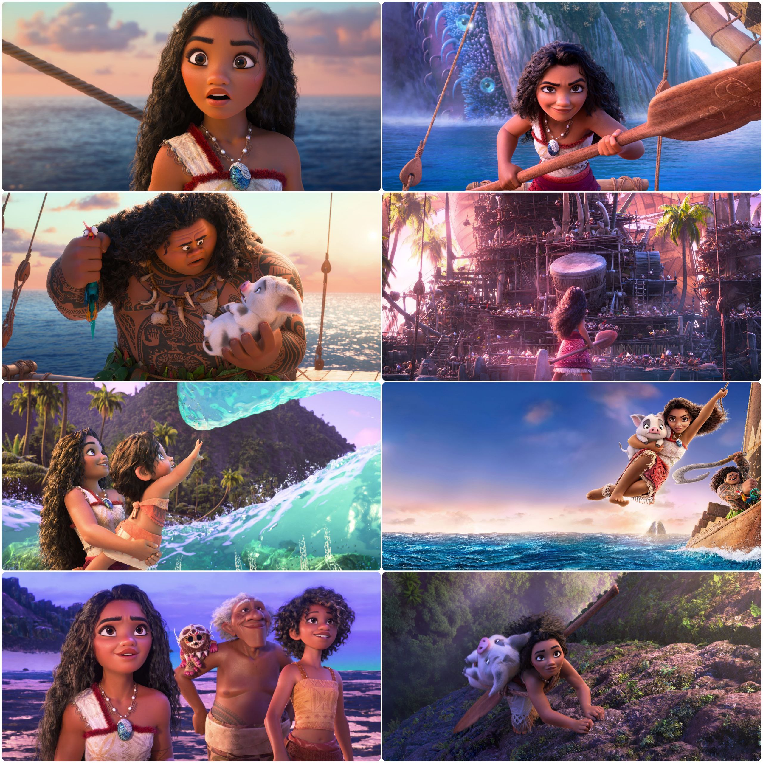 Moana 2 (2024) (Hindi + English) Dual Audio Animated Movie HD ESub Screenshot