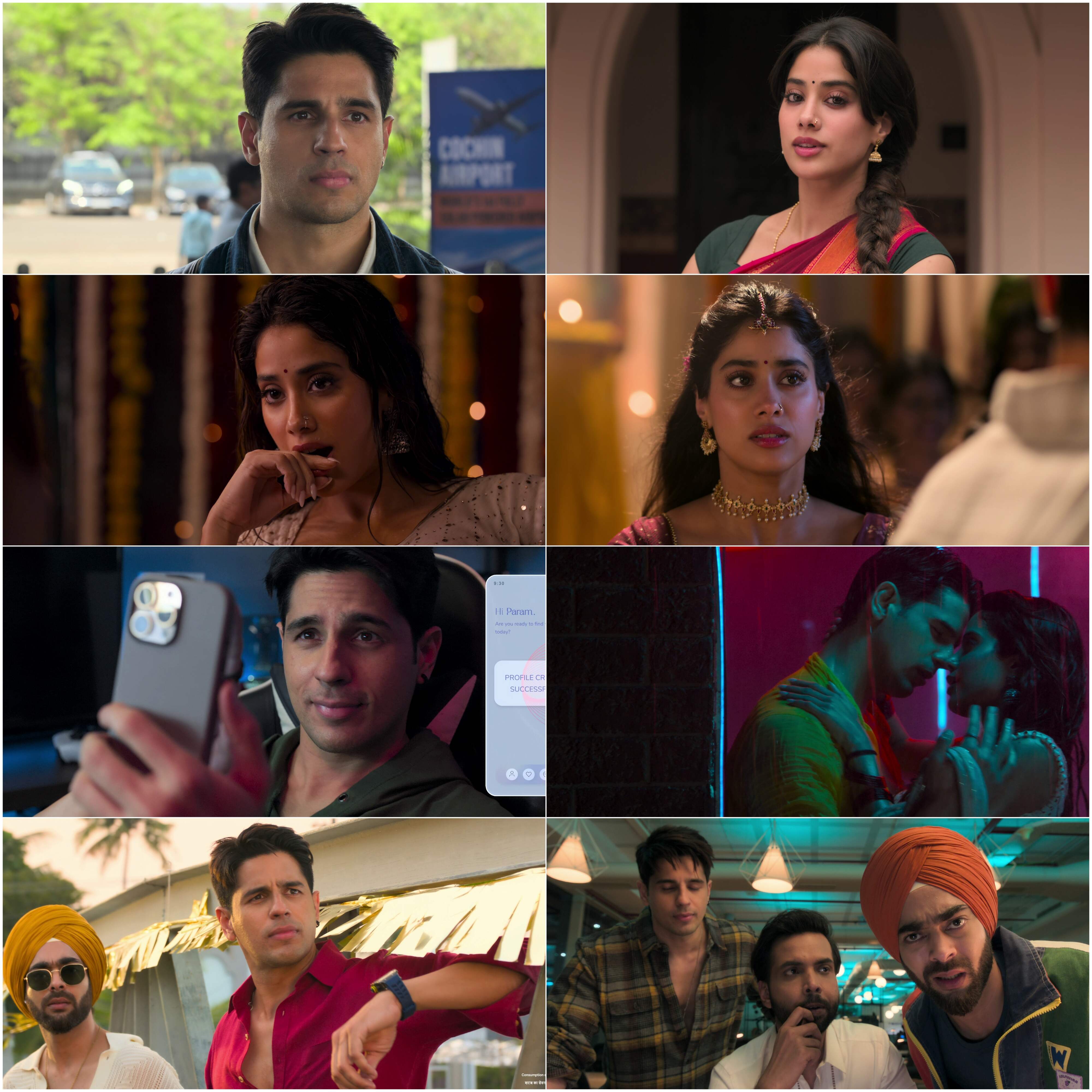 Param Sundari (2025) Bollywood Hindi Movie HD ESub Screenshot