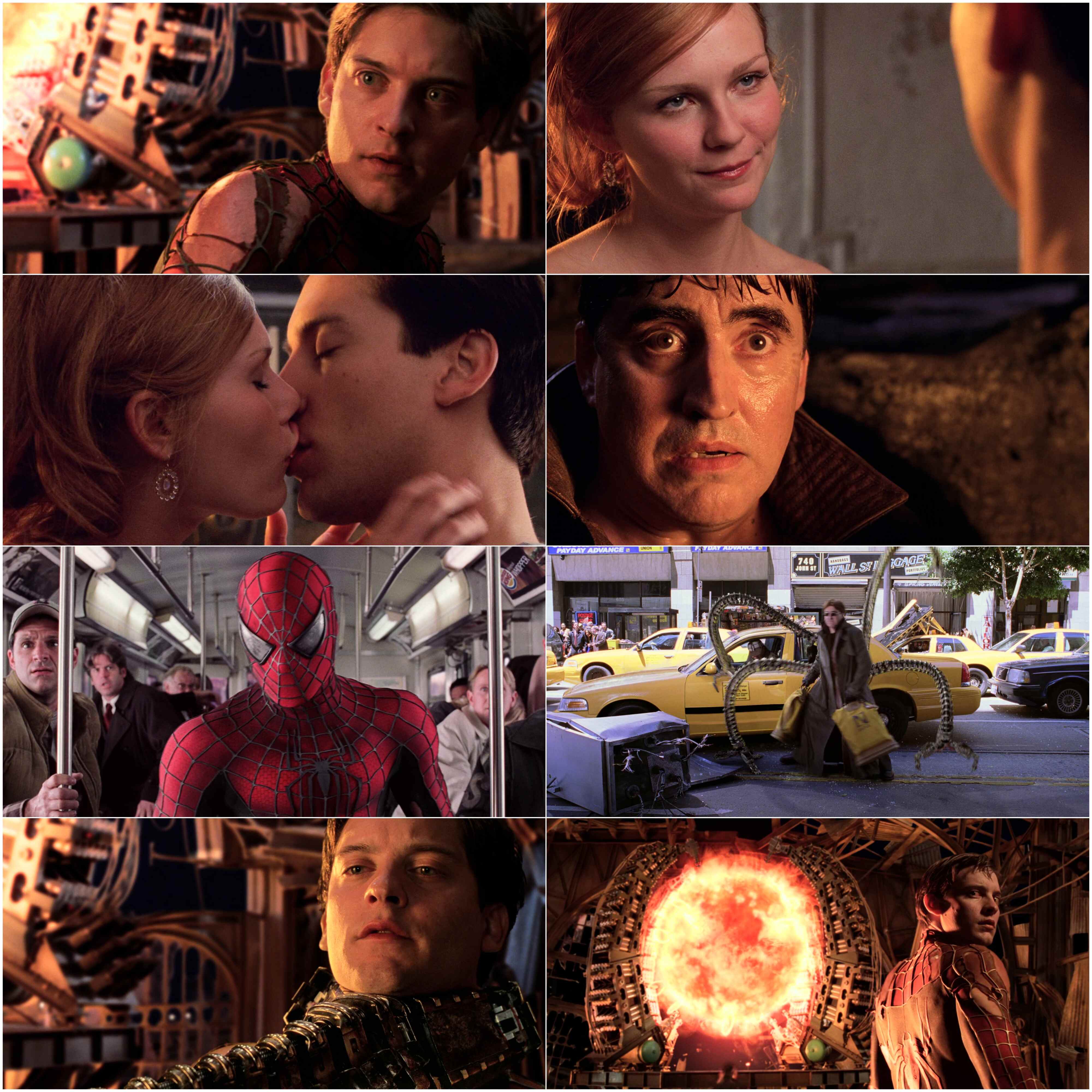 Spider-Man 2 (2004) (Hindi + English) Dual Audio Hollywood Movie BluRay HD ESub Screenshot