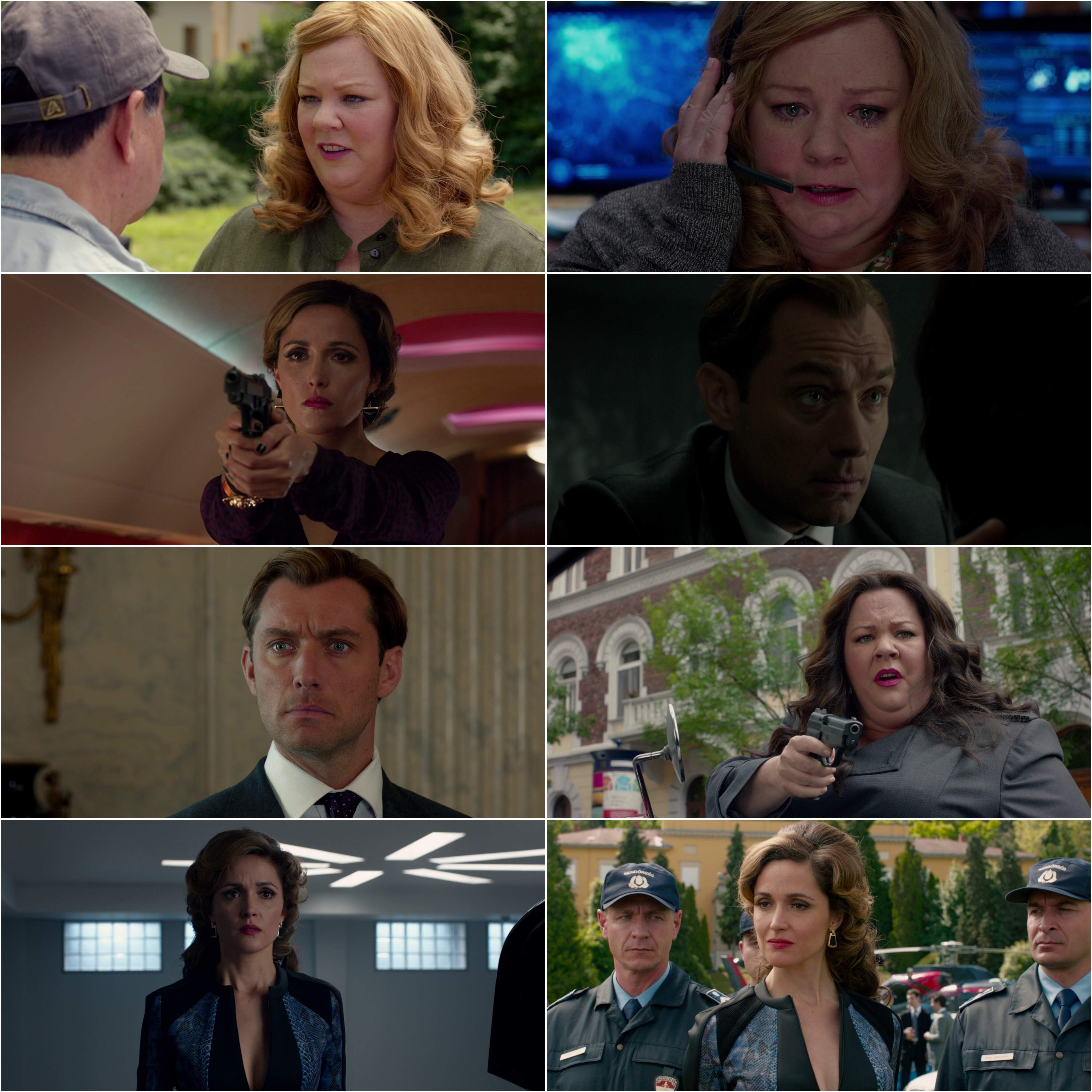 Spy (2015) Unrated (Hindi + English) Dual Audio Hollywood Movie BluRay HD ESub Screenshot