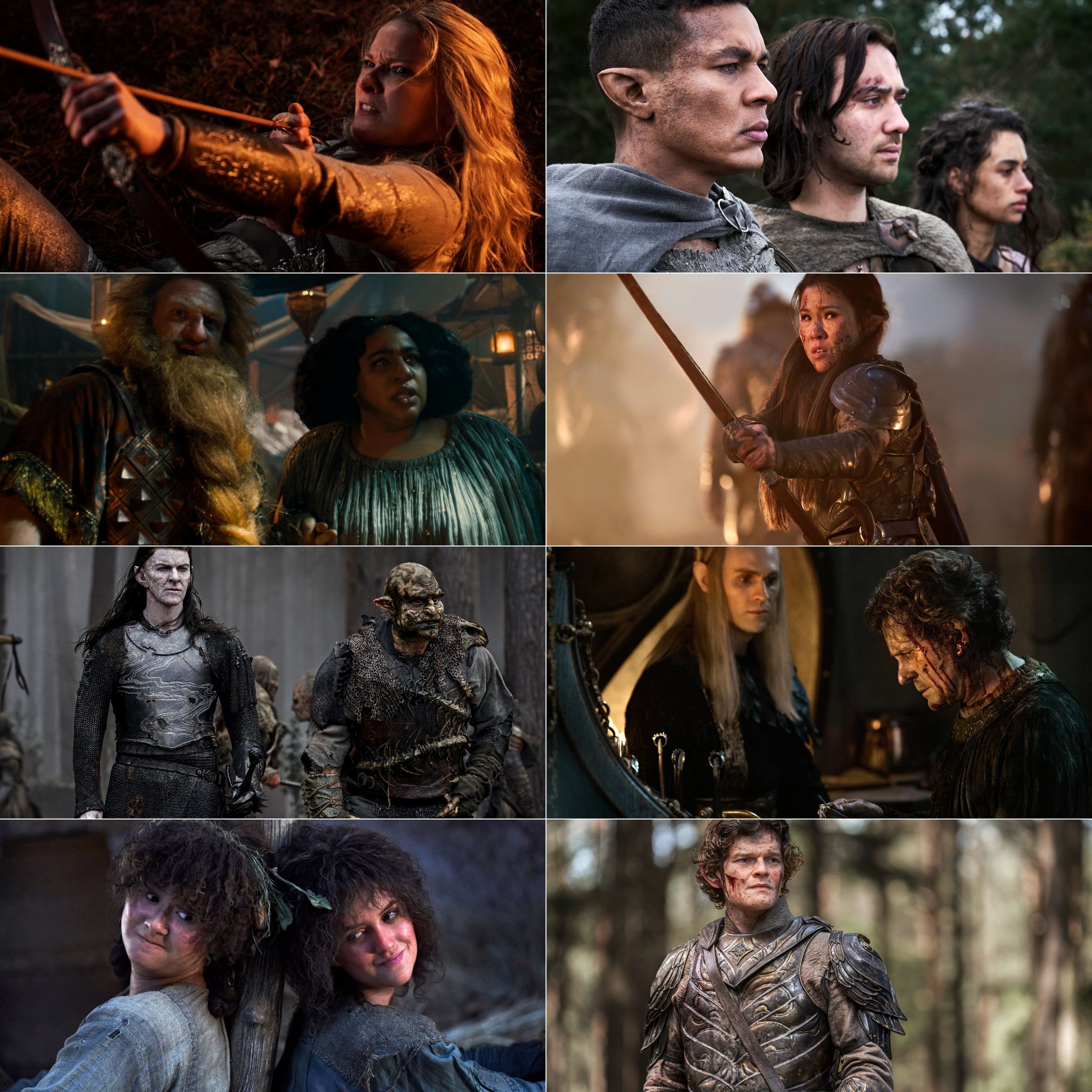 The Lord of the Rings S02 (2024) (Hindi + English) Dual Audio Completed Web Series HEVC ESub Screenshot