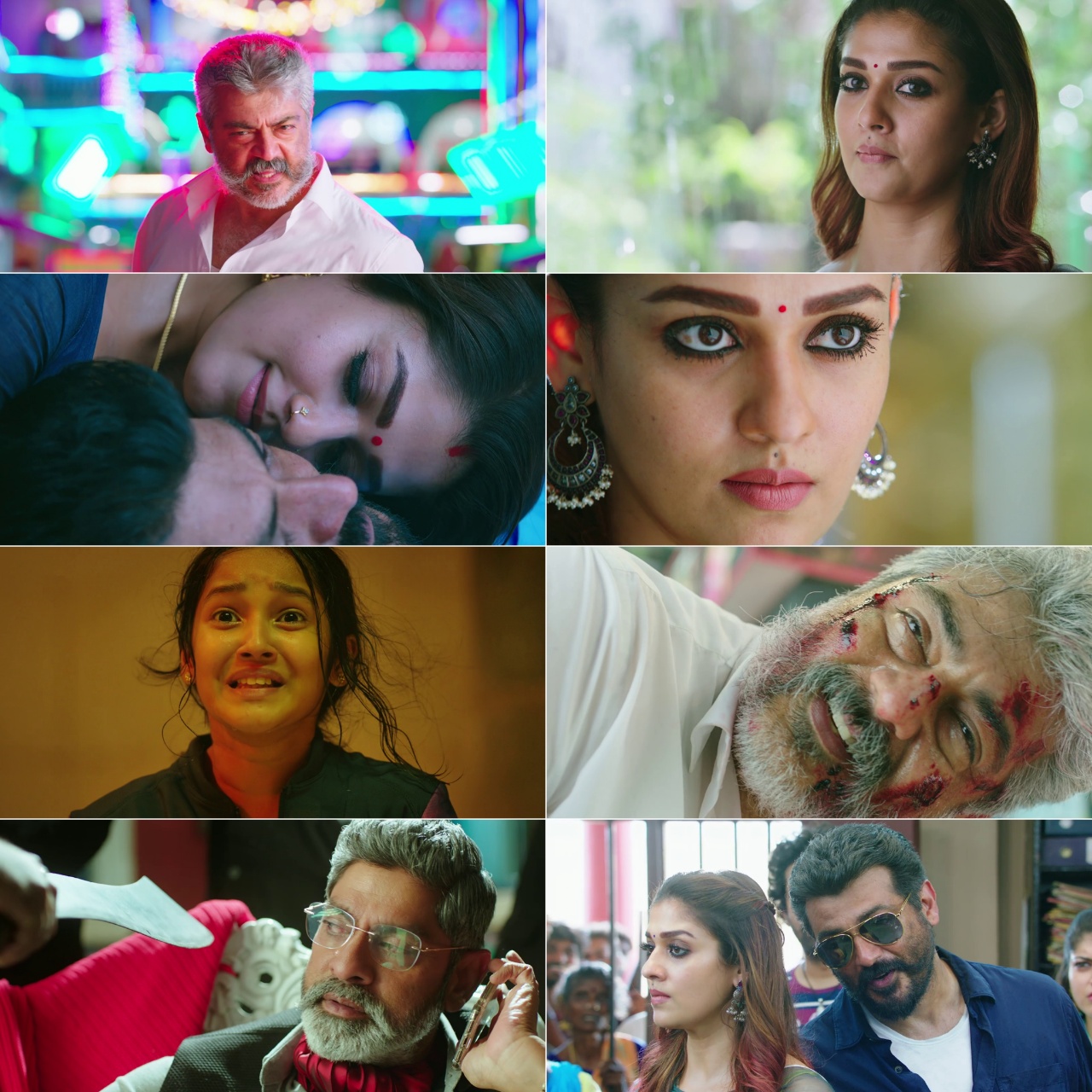 Viswasam (2019) (Hindi + Tamil) Dual Audio UnCut Movie HD ESub Screenshot